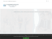 Tablet Screenshot of ciemmegesco.it